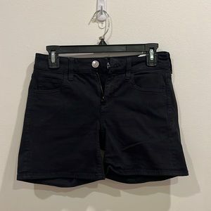 Women’s Black MIDI American Eagle 5inch Inseem Shorts